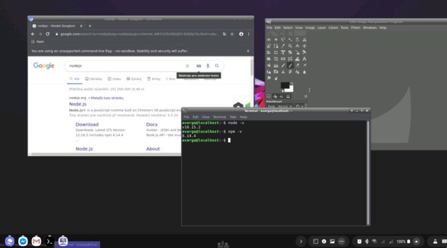 Na Samsung Dex lze spustit Ubuntu s XFCE rozhraním díky Andronixu a Termuxu